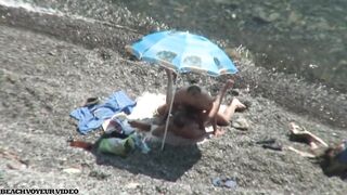 Nudist Milf having Outdoor Sex with Horny Husband in Nude Beach 415