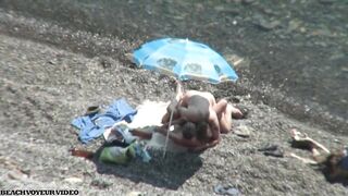 Nudist Milf having Outdoor Sex with Horny Husband in Nude Beach 415