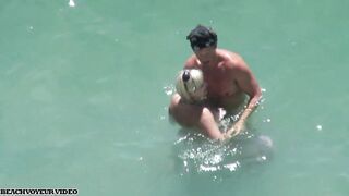 Nudist Milf having Outdoor Sex with Horny Husband in Nude Beach 416