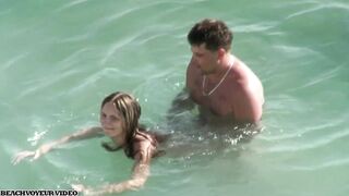 Nudist Milf having Outdoor Sex with Horny Husband in Nude Beach 414