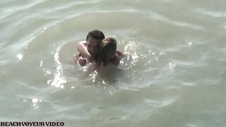 Nudist Milf having Outdoor Sex with Horny Husband in Nude Beach 439