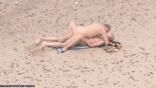 Nudist Milf having Outdoor Sex with Horny Husband in Nude Beach 423