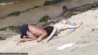 Nudist Milf having Outdoor Sex with Horny Husband in Nude Beach 441