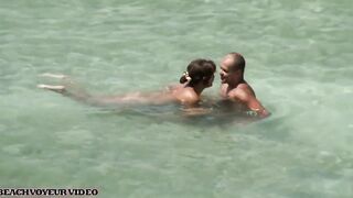 Nudist Milf having Outdoor Sex with Horny Husband in Nude Beach 455