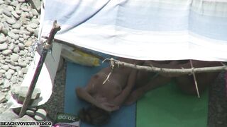 Nudist Milf having Outdoor Sex with Horny Husband in Nude Beach 427