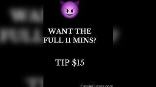 Cassiecurses (Cassie Curses) OnlyFans Leaks Girl Porn Video 114