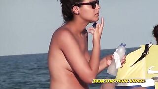 Nudist Girls Totally Naked showing pussy and boss, watermouthering hot 49