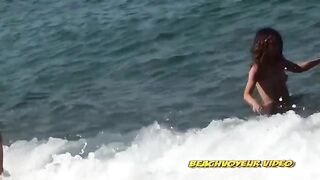 Nudist Girls Totally Naked showing pussy and boss, watermouthering hot 68