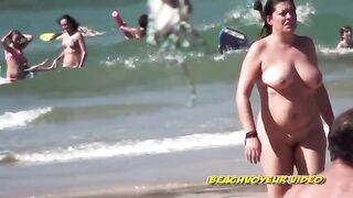 Nudist Girls Totally Naked showing pussy and boss, watermouthering hot 343