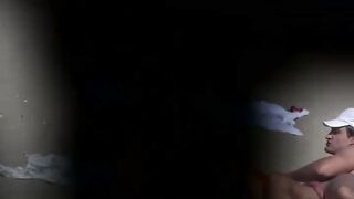 Naturist Babe Nude on Public Beach revealing cunt and tits Voyeurism 1087