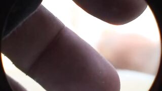 Naturist Babe Nude on Public Beach revealing cunt and tits Voyeurism 1112