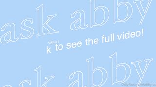 Abbyrao (Abby Rao) OnlyFans Leaks daily dose of heaven 13