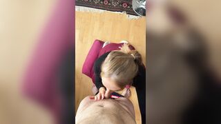 CutieBooty.x Quick blowjob before gym