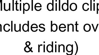 CutieBooty.x Multiple dildo clips (includes bent over & riding)