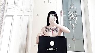 ZhangHeyu OnlyFans Leaks Huge Round Boobs Chinese Lady 24
