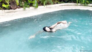 Yasmin Lee Transgender OnlyFans Leaks Woke up and had a nice swim even though it’s raining. This is a nice way to wake up before the cra