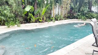 Yasmin Lee Transgender OnlyFans Leaks Woke up and had a nice swim even though it’s raining. This is a nice way to wake up before the cra