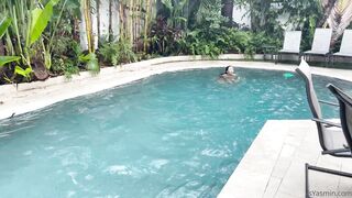 Yasmin Lee Transgender OnlyFans Leaks Woke up and had a nice swim even though it’s raining. This is a nice way to wake up before the cra