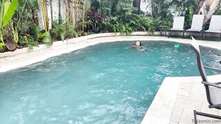 Yasmin Lee Transgender OnlyFans Leaks Woke up and had a nice swim even though it’s raining. This is a nice way to wake up before the cra