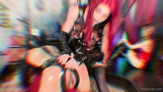 Yasmin Lee Transgender OnlyFans Leaks 447-Bull Initiation cum watch this fantasy come true for @thetsslayer as he submitted fully to not 1