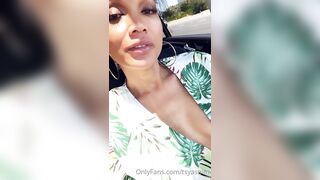 Yasmin Lee Transgender OnlyFans Leaks Heading to the beach!