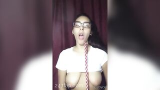 Baby Cel Baby E Thot Pretty Face Puffy Boobs OnlyFans Leaked Amateur Porn Video 99