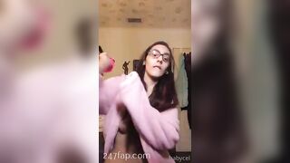 Baby Cel Baby E Thot Pretty Face Puffy Boobs OnlyFans Leaked Amateur Porn Video 127