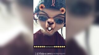 Gracie Greyyxo Baby Face White Skin OnlyFans Leaked Amateur Porn Video 42