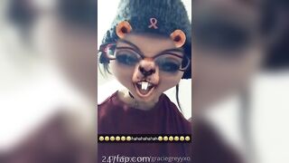 Gracie Greyyxo Baby Face White Skin OnlyFans Leaked Amateur Porn Video 42