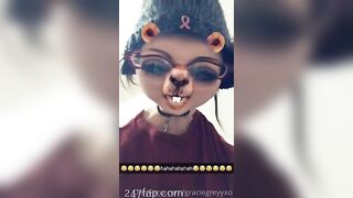 Gracie Greyyxo Baby Face White Skin OnlyFans Leaked Amateur Porn Video 42