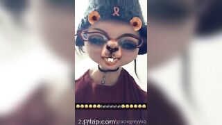 Gracie Greyyxo Baby Face White Skin OnlyFans Leaked Amateur Porn Video 42