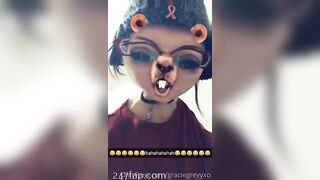 Gracie Greyyxo Baby Face White Skin OnlyFans Leaked Amateur Porn Video 42