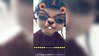 Gracie Greyyxo Baby Face White Skin OnlyFans Leaked Amateur Porn Video 42