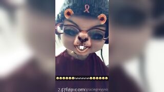 Gracie Greyyxo Baby Face White Skin OnlyFans Leaked Amateur Porn Video 42