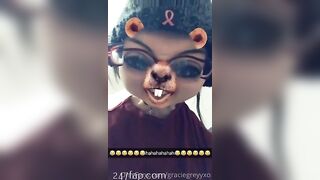 Gracie Greyyxo Baby Face White Skin OnlyFans Leaked Amateur Porn Video 42