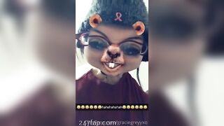 Gracie Greyyxo Baby Face White Skin OnlyFans Leaked Amateur Porn Video 42