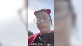 Gracie Greyyxo Baby Face White Skin OnlyFans Leaked Amateur Porn Video 74