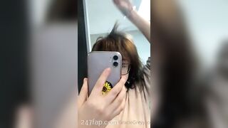 Gracie Greyyxo Baby Face White Skin OnlyFans Leaked Amateur Porn Video 98