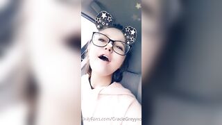 Gracie Greyyxo Baby Face White Skin OnlyFans Leaked Amateur Porn Video 103