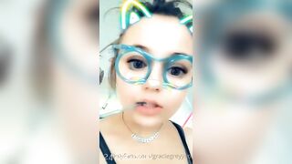 Gracie Greyyxo Baby Face White Skin OnlyFans Leaked Amateur Porn Video 171