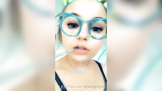 Gracie Greyyxo Baby Face White Skin OnlyFans Leaked Amateur Porn Video 171