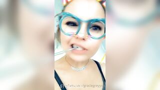 Gracie Greyyxo Baby Face White Skin OnlyFans Leaked Amateur Porn Video 171