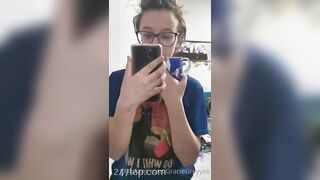 Gracie Greyyxo Baby Face White Skin OnlyFans Leaked Amateur Porn Video 198