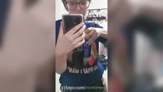 Gracie Greyyxo Baby Face White Skin OnlyFans Leaked Amateur Porn Video 198