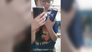 Gracie Greyyxo Baby Face White Skin OnlyFans Leaked Amateur Porn Video 198