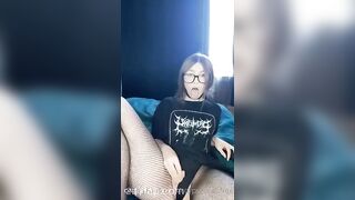 Evie Corpsethot Nerd Trans Female Harecore OnlyFans Leaked Porn Video 2