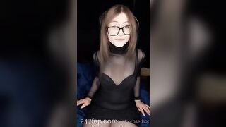 Evie Corpsethot Nerd Trans Female Harecore OnlyFans Leaked Porn Video 26