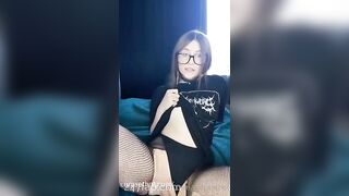 Evie Corpsethot Nerd Trans Female Harecore OnlyFans Leaked Porn Video 35