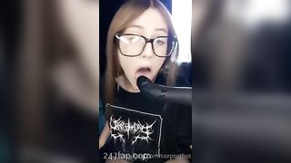 Evie Corpsethot Nerd Trans Female Harecore OnlyFans Leaked Porn Video 36