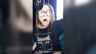 Evie Corpsethot Nerd Trans Female Harecore OnlyFans Leaked Porn Video 36